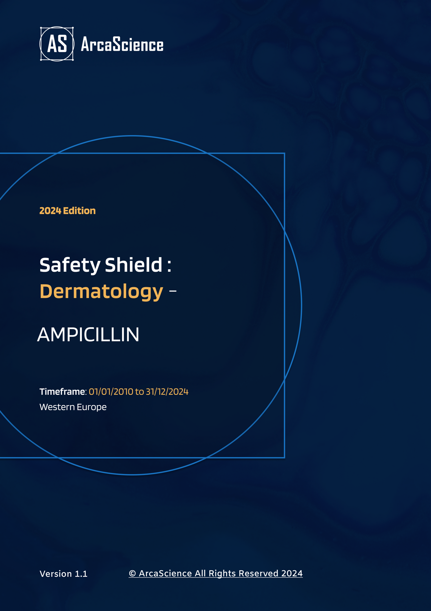 Safety Shield Study for AMPICILLIN